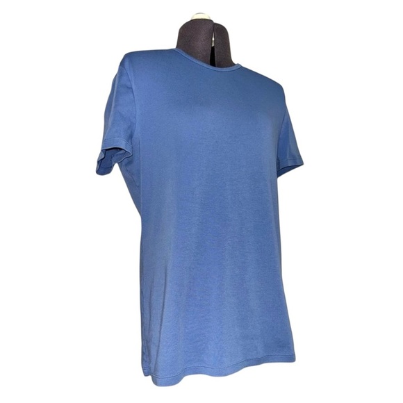 Lauren Ralph Lauren Short Sleeve Stretch Cotton Crewneck Tee Size L - Picture 2 of 8